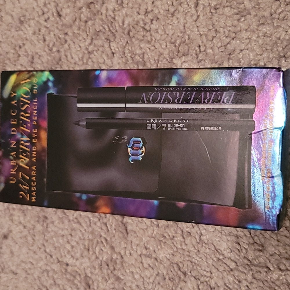 Urban Decay 24/7 perversion mascara & eye pencil duo BNIB